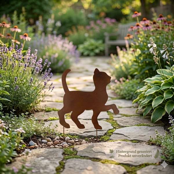 Niedlicher Beetstecker Katze